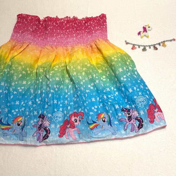 My Little Pony Dress / Skirt + Bracelet + Pin - Pinkie Pie Friendship is Magic - Picture 1 of 6